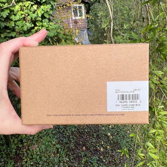 COACH 3-In-1 Card Case Gift Set Multicolor Unisex Accessory CF341 AUTHENTIC - Picture 8 of 8